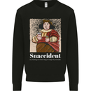 Snaccident Funny Diet  Junk FoodWeight Loss Kids Sweatshirt Jumper Black