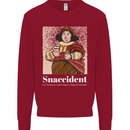 Snaccident Funny Diet  Junk FoodWeight Loss Kids Sweatshirt Jumper Red