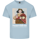 Snaccident Funny Diet  Junk FoodWeight Loss Kids T-Shirt Childrens Light Blue