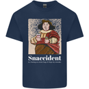 Snaccident Funny Diet  Junk FoodWeight Loss Kids T-Shirt Childrens Navy Blue