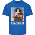 Snaccident Funny Diet  Junk FoodWeight Loss Mens Cotton T-Shirt Tee Top Royal Blue