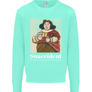 Snaccident Funny Diet  Junk FoodWeight Loss Mens Sweatshirt Jumper Peppermint