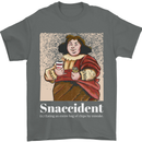Snaccident Funny Diet  Junk FoodWeight Loss Mens T-Shirt 100% Cotton Charcoal