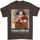 Snaccident Funny Diet  Junk FoodWeight Loss Mens T-Shirt 100% Cotton Dark Chocolate