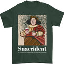 Snaccident Funny Diet  Junk FoodWeight Loss Mens T-Shirt 100% Cotton Forest Green