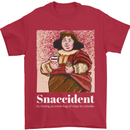Snaccident Funny Diet  Junk FoodWeight Loss Mens T-Shirt 100% Cotton Red