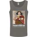 Snaccident Funny Diet  Junk FoodWeight Loss Mens Vest Tank Top Charcoal