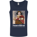 Snaccident Funny Diet  Junk FoodWeight Loss Mens Vest Tank Top Navy Blue