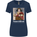 Snaccident Funny Diet  Junk FoodWeight Loss Womens Wider Cut T-Shirt Navy Blue