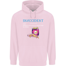 Snaccident Funny Food Pizza Diet Gym Fat Childrens Kids Hoodie Light Pink