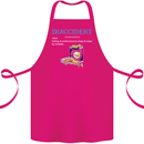 Snaccident Funny Food Pizza Diet Gym Fat Cotton Apron 100% Organic Pink