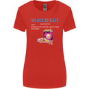 Snaccident Funny Food Pizza Diet Gym Fat Womens Wider Cut T-Shirt Red