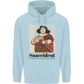 Snaccident Funny Junk Food Diet Weight Loss Childrens Kids Hoodie Light Blue