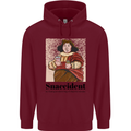 Snaccident Funny Junk Food Diet Weight Loss Childrens Kids Hoodie Maroon