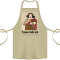 Snaccident Funny Junk Food Diet Weight Loss Cotton Apron 100% Organic Khaki