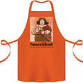 Snaccident Funny Junk Food Diet Weight Loss Cotton Apron 100% Organic Orange