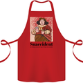 Snaccident Funny Junk Food Diet Weight Loss Cotton Apron 100% Organic Red