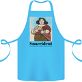 Snaccident Funny Junk Food Diet Weight Loss Cotton Apron 100% Organic Turquoise