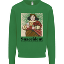 Snaccident Funny Junk Food Diet Weight Loss Kids Sweatshirt Jumper Irish Green