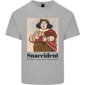 Snaccident Funny Junk Food Diet Weight Loss Kids T-Shirt Childrens Sports Grey
