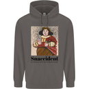 Snaccident Funny Junk Food Diet Weight Loss Mens 80% Cotton Hoodie Charcoal
