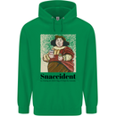 Snaccident Funny Junk Food Diet Weight Loss Mens 80% Cotton Hoodie Irish Green