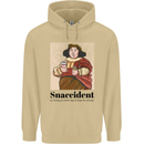 Snaccident Funny Junk Food Diet Weight Loss Mens 80% Cotton Hoodie Sand