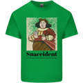 Snaccident Funny Junk Food Diet Weight Loss Mens Cotton T-Shirt Tee Top Irish Green