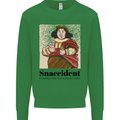 Snaccident Funny Junk Food Diet Weight Loss Mens Sweatshirt Jumper Irish Green