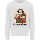 Snaccident Funny Junk Food Diet Weight Loss Mens Sweatshirt Jumper White
