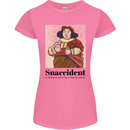 Snaccident Funny Junk Food Diet Weight Loss Womens Petite Cut T-Shirt Azalea