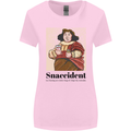 Snaccident Funny Junk Food Diet Weight Loss Womens Wider Cut T-Shirt Light Pink