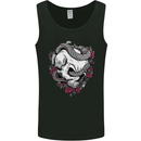 Snakes and Skull Biker Heavy Metal Gothic Mens Vest Tank Top Black
