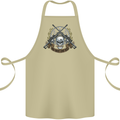 Sniper Ace One Shot Kill Para Marine Army Cotton Apron 100% Organic Khaki