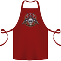 Sniper Ace One Shot Kill Para Marine Army Cotton Apron 100% Organic Maroon