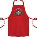 Sniper Ace One Shot Kill Para Marine Army Cotton Apron 100% Organic Red