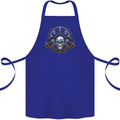 Sniper Ace One Shot Kill Para Marine Army Cotton Apron 100% Organic Royal Blue