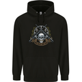 Sniper Ace One Shot Kill Para Marine Army Mens 80% Cotton Hoodie Black