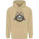 Sniper Ace One Shot Kill Para Marine Army Mens 80% Cotton Hoodie Sand