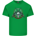 Sniper Ace One Shot Kill Para Marine Army Mens Cotton T-Shirt Tee Top Irish Green