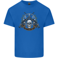 Sniper Ace One Shot Kill Para Marine Army Mens Cotton T-Shirt Tee Top Royal Blue