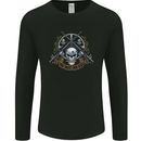 Sniper Ace One Shot Kill Para Marine Army Mens Long Sleeve T-Shirt Black
