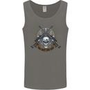 Sniper Ace One Shot Kill Para Marine Army Mens Vest Tank Top Charcoal