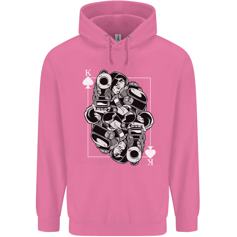 Sniper Playing Card Military Army Elite Childrens Kids Hoodie Azalea