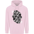 Sniper Playing Card Military Army Elite Childrens Kids Hoodie Light Pink