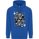 Sniper Playing Card Military Army Elite Childrens Kids Hoodie Royal Blue