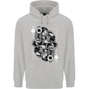 Sniper Playing Card Military Army Elite Childrens Kids Hoodie Sports Grey