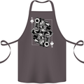 Sniper Playing Card Military Army Elite Cotton Apron 100% Organic Dark Grey