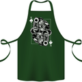 Sniper Playing Card Military Army Elite Cotton Apron 100% Organic Forest Green