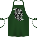 Sniper Playing Card Military Army Elite Cotton Apron 100% Organic Forest Green